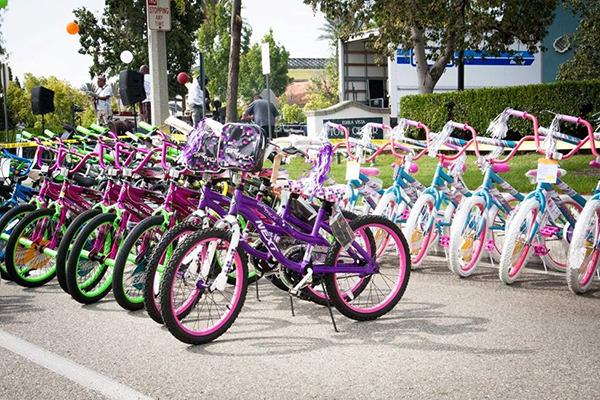 Children's rental bicycles