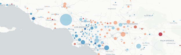 California Urban Water Use Map Banner