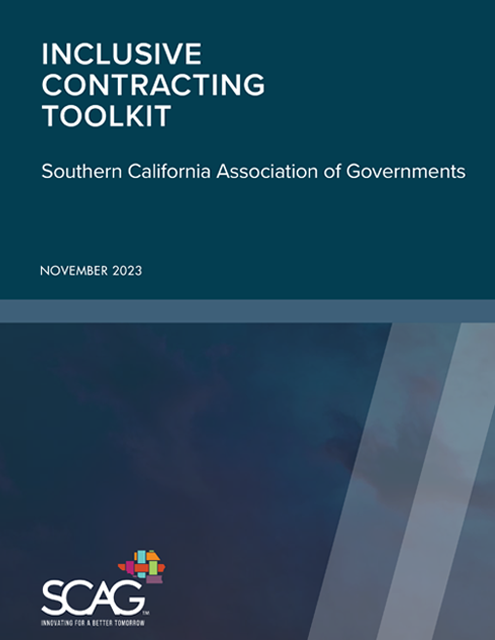 Inclusive Contracting Toolkit Nov. 2023 Cover