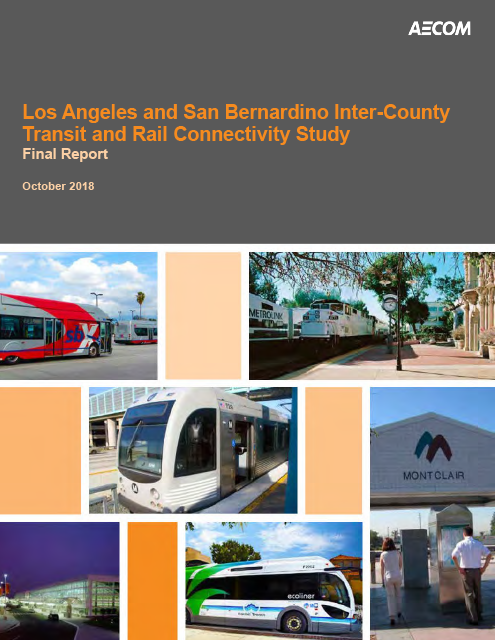 SCAG Los Angeles-San Bernardino Inter-County Transit and Rail Study 