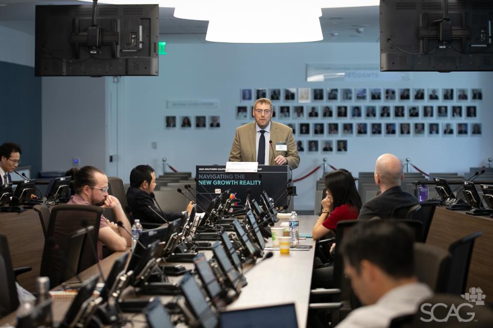 Roundtable discussions at the 2024 Southern California Demographic Workshop.